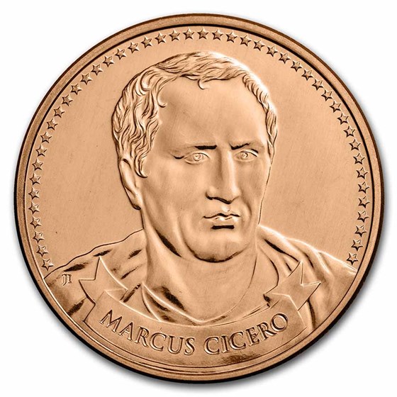 1 oz Copper Rnd - Founders of Liberty: Cicero | Keep & Bear Arms