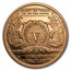 1 oz Copper Round - $5.00 Indian Chief Banknote Replica