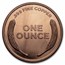 1 oz Copper Round - 9Fine Mint (Lincoln Penny)