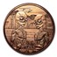 1 oz Copper Round - Area 51 "They're Here"