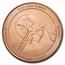 1 oz Copper Round - Bitpay