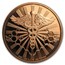 1 oz Copper Round - Cannabis (Nature's Holiday)
