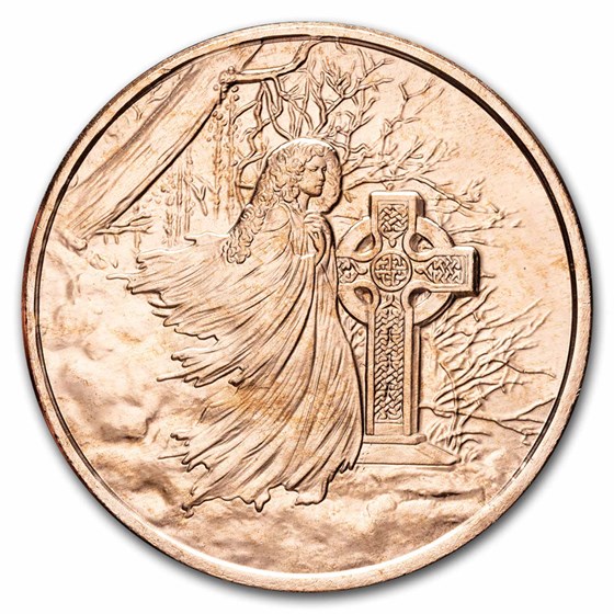 1 oz Copper Round - Celtic Lore: Banshee 1 oz Copper Round - Celtic Lore: Banshee