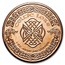 1 oz Copper Round - Celtic Lore: Merlin