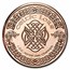 1 oz Copper Round - Celtic Lore: Welsh Red Dragon