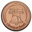 1 oz Copper Round - Don't Tread on Me | Liberty or Death