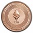 1 oz Copper Round - Ethereum