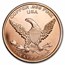 1 oz Copper Round - Grizzly Bear