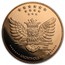 1 oz Copper Round - Kraken (Anonymous Mint)