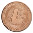 1 oz Copper Round - Litecoin
