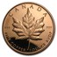 1 oz Copper Round - Maple Leaf