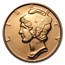 1 oz Copper Round - Mercury Dime