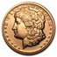 1 oz Copper Round - Morgan Dollar Design