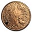 1 oz Copper Round - Nordic Creatures: Frost Giant