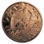 1 oz Copper Round - Nordic Creatures: The Great Eagle