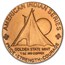 1 oz Copper Round - Red Horse