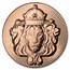 1 oz Copper Round - Scottsdale Lion Stacker