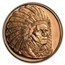 1 oz Copper Round - Sitting Bull