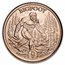 1 oz Copper Round - Tales of Old: Bigfoot