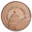 1 oz Copper Round - USA Capitol Dome, Flag and Eagle