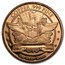 1 oz Copper Round - Walking Liberty