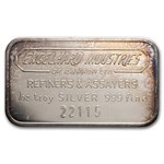 1 oz Engelhard Industries Silver Bar (Wide, Canada, Smooth)