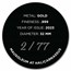 1 oz Gold - 7 Wonders: Mausoleum (COA #2)