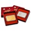 1 oz Gold and Silver Bar Set - Engelhard Industries of Canada
