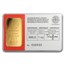 1 oz Gold Bar - Argor-Heraeus (Vintage, In Assay)