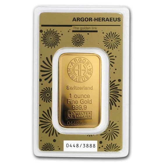 1 oz Gold Bar - Argor-Heraeus Year of the Rat (In Assay) 1 oz Gold Bar - Argor-Heraeus Year of the Rat (In Assay)