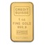 1 oz Gold Bar - Credit Suisse (In Assay)