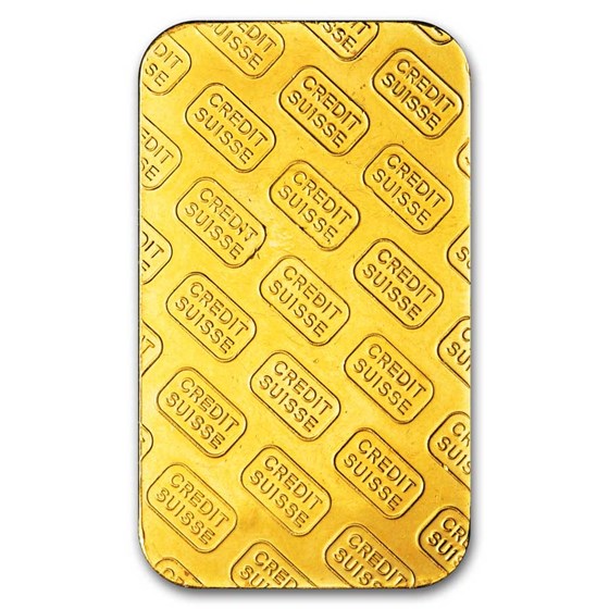 1 oz Gold Bar - Credit Suisse (No Assay)