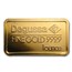 1 oz Gold Bar - Degussa (Pressed)