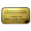 1 oz Gold Bar - Engelhard (7-digit Serial #, Frosted Reverse)