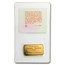 1 oz Gold Bar - Johnson Matthey-London (Deak-Perera, In Assay)