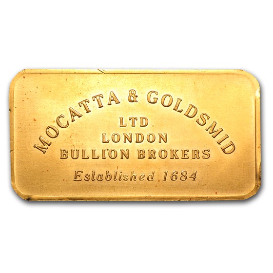 1 oz Gold Bar - Johnson Matthey-London (Mocatta & Goldsmid LTD) 1 oz Gold Bar - Johnson Matthey-London (Mocatta & Goldsmid LTD)
