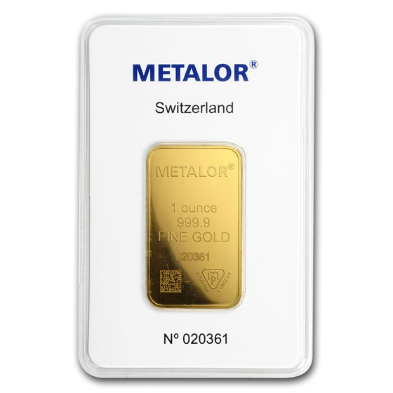 1 oz Gold Bar - Metalor (In Assay) 1 oz Gold Bar - Metalor (In Assay)