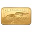 1 oz Gold Bar – PAMP America the Free Bald Eagle (Assay) - New