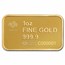 1 oz Gold Bar - PAMP America the Free Statue of Liberty (Assay)