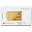 1 oz Gold Bar - PAMP America the Free Statue of Liberty (Assay)