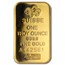 1 oz Gold Bar - PAMP Suisse (Blank Obverse, In Assay)