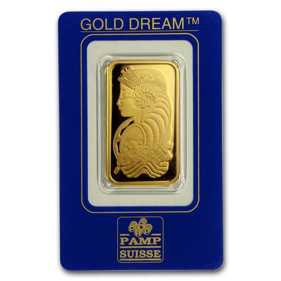1 oz Gold Bar - PAMP Suisse (Gold Dream, In Assay) 1 oz Gold Bar - PAMP Suisse (Gold Dream, In Assay)