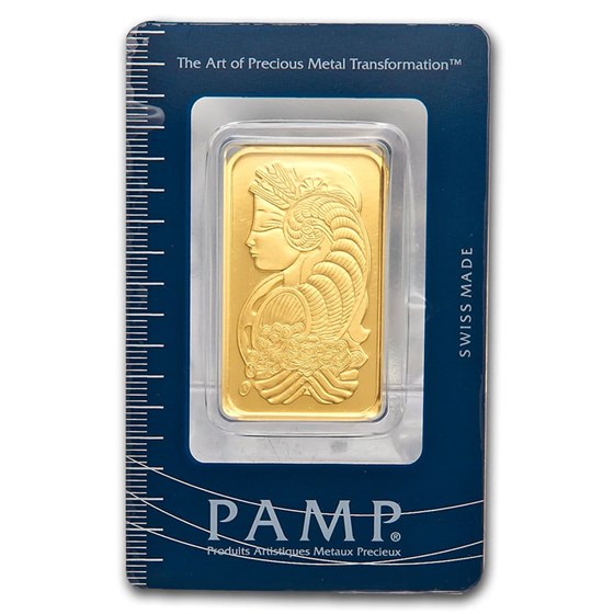 1 oz Gold Bar - PAMP Suisse Lady Fortuna (Classic Assay) 1 oz Gold Bar - PAMP Suisse Lady Fortuna (Classic Assay)