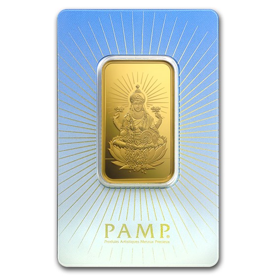 1 oz Gold Bar - PAMP Suisse Religious Series (Lakshmi) 1 oz Gold Bar - PAMP Suisse Religious Series (Lakshmi)