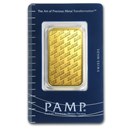 1 oz Gold Bar - PAMP Suisse (Suisse Logo, In Assay)
