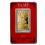 1 oz Gold Bar - PAMP Suisse Year of the Ox (In Assay)