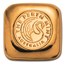 1 oz Gold Bar - Perth Mint Gold Button (Serialized)