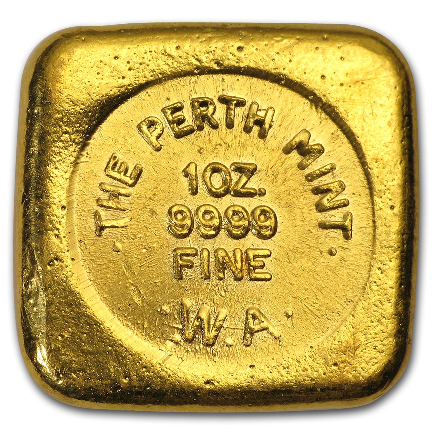 Buy 1 oz Gold Bar - Perth Mint Gold Button | APMEX