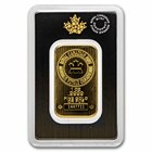 1 oz Gold Bar - Royal Canadian Mint New Design (In Assay)