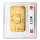 1 oz Gold Bar - Royal Canadian Mint RCM (1999/2000)